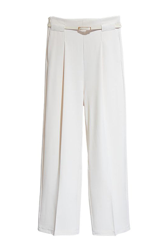タックインベルテッドマキシテーパードパンツ 4色入 - liwisi