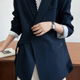 Shawl Collar Belted Tailored Jacket - 2 Colors Available