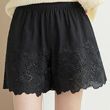 Embroidered Lace Underwear Shorts