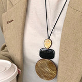 Bohemian style geometric pendant