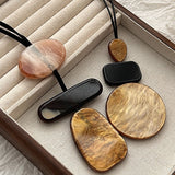 Bohemian style geometric pendant