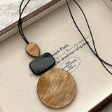 Bohemian style geometric pendant
