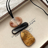 Bohemian style geometric pendant