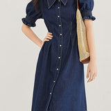French denim dress