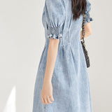 French denim dress