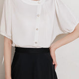 Minimalist asymmetric design shirt