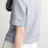 French-style short sleeve jacket
