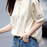Elegant pleated shirt