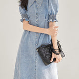 French denim dress