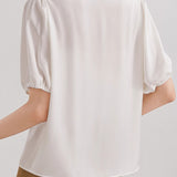 Minimalist asymmetric design shirt